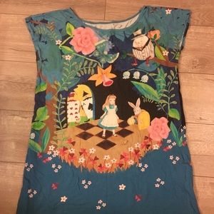 Alice in Wonderland Tunic Top from Japan